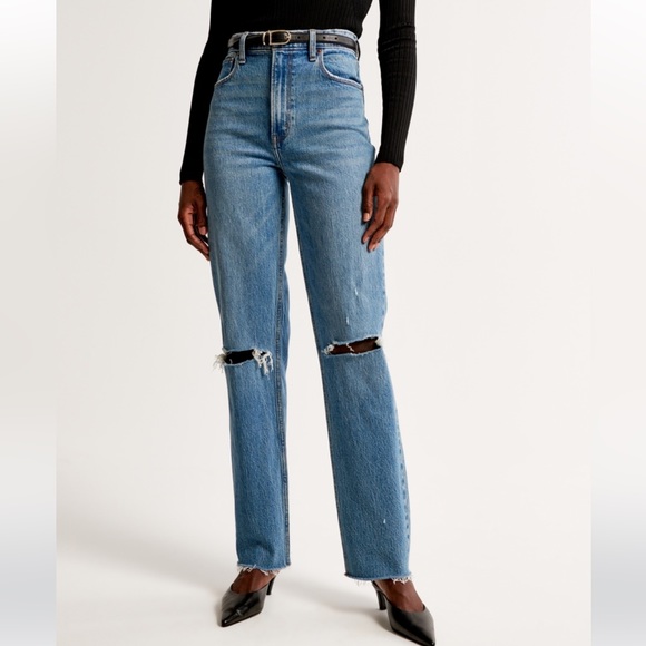 Ultra High Rise 90s Straight Jean - Picture 4 of 5